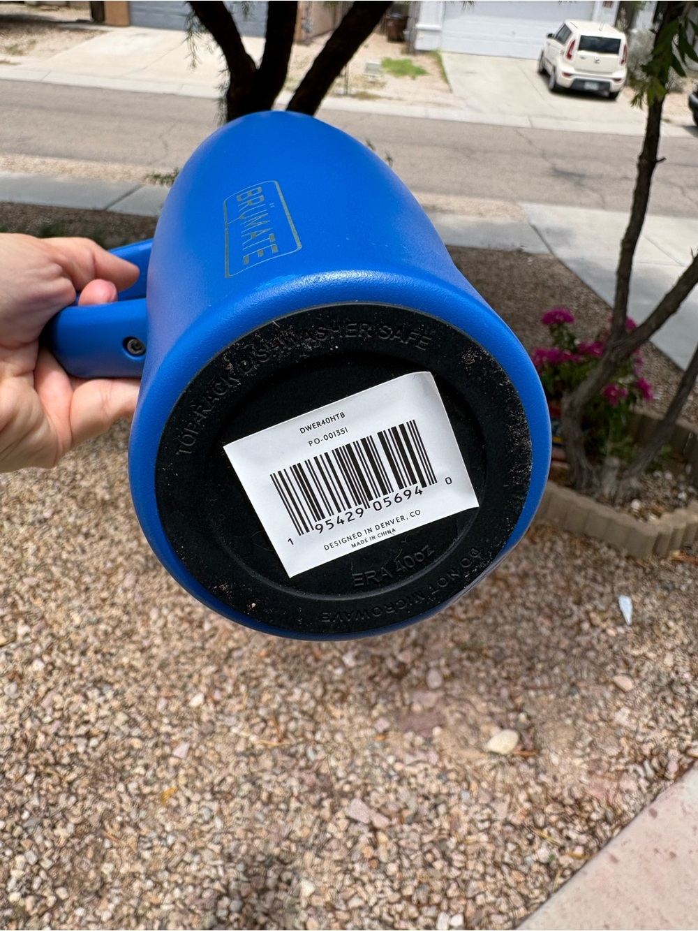 BrüMate Royal Blue Insulated Tumbler with Handle - Picture 6 of 10